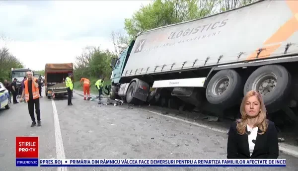 Tragedie pe DN 72. Un șofer de 73 de ani a murit într-un teribil accident rutier