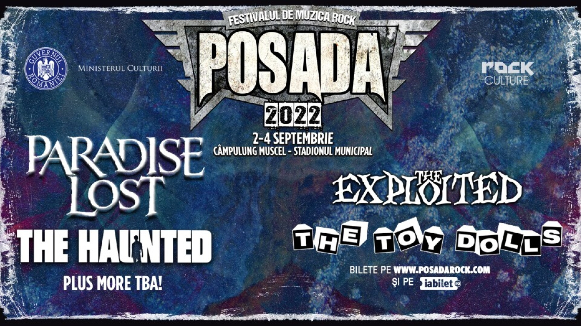 Posada Rock Festival 2022: Paradise Lost, The Haunted, The Exploited și Toy Dolls