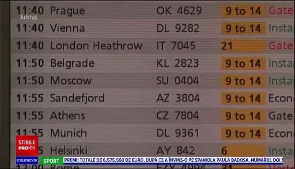 Schiphol, unul dintre cele mai mari aeroporturi din Europa se confruntă cu probleme