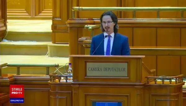 Cristi Danilet, în Parlament: ”Karate am învățat în timpul liceului”