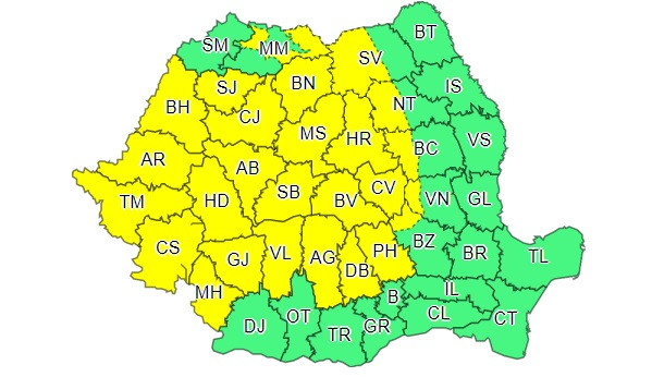 cod galben vijelii 4 mai