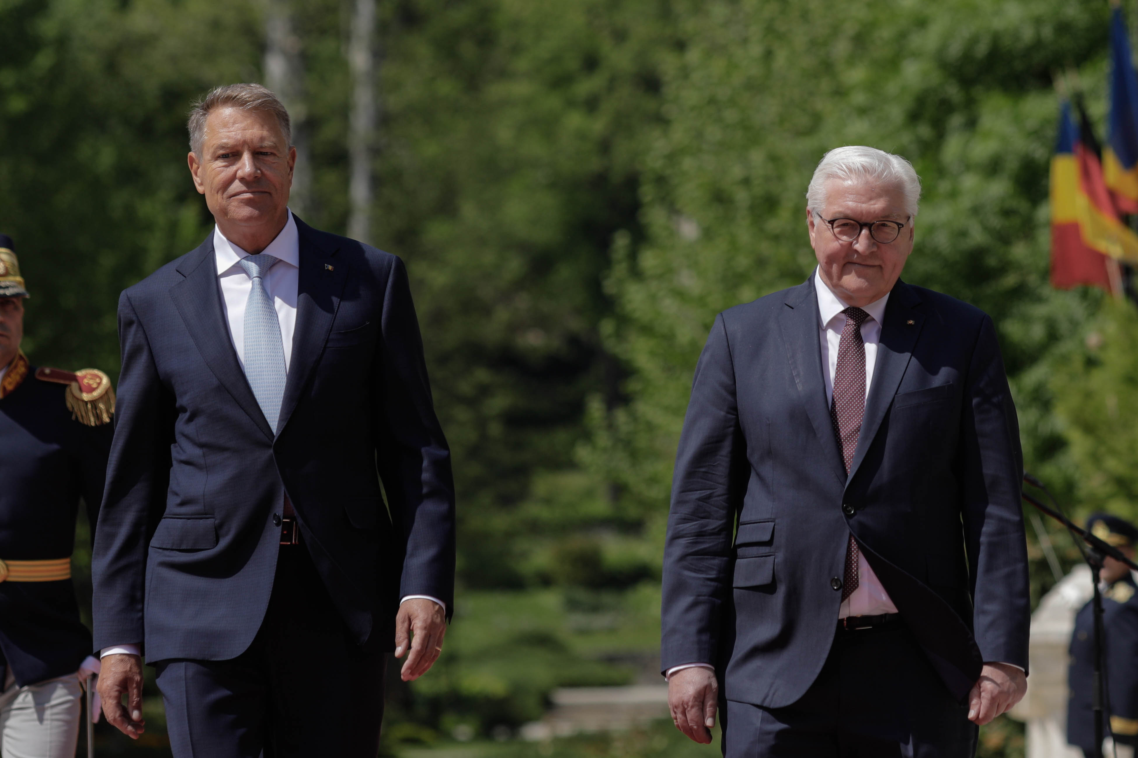 Preşedintele Germaniei, la Cotroceni. Iohannis: Presiunea asupra Rusiei trebuie să se intensifice