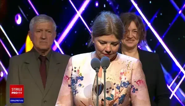 Actrița Viorica Vodă, pe scena premiilor Gopo: „Am făcut psihoterapie ani de zile pentru hărțuirea sexuală din sistem”