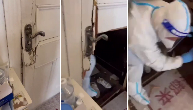 Măsuri anti-Covid draconice în China. Polițiștii au spart ușa unei familii, ca să o ducă într-un centru de carantină