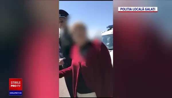 Două ucrainence au fost fugărite de poliție în Galați. Au trecut ilegal frontiera
