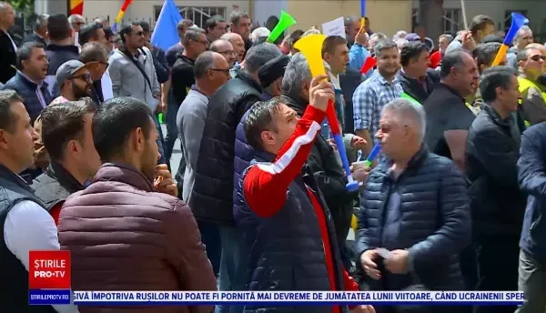 Nou prostest STB. Sindicaliștii cer din nou demisia directorului Adrian Criț
