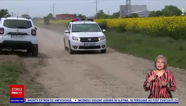 Primele indicii în cazul rămășițelor umane de la Măgurele. Mașina arsă provine din Italia