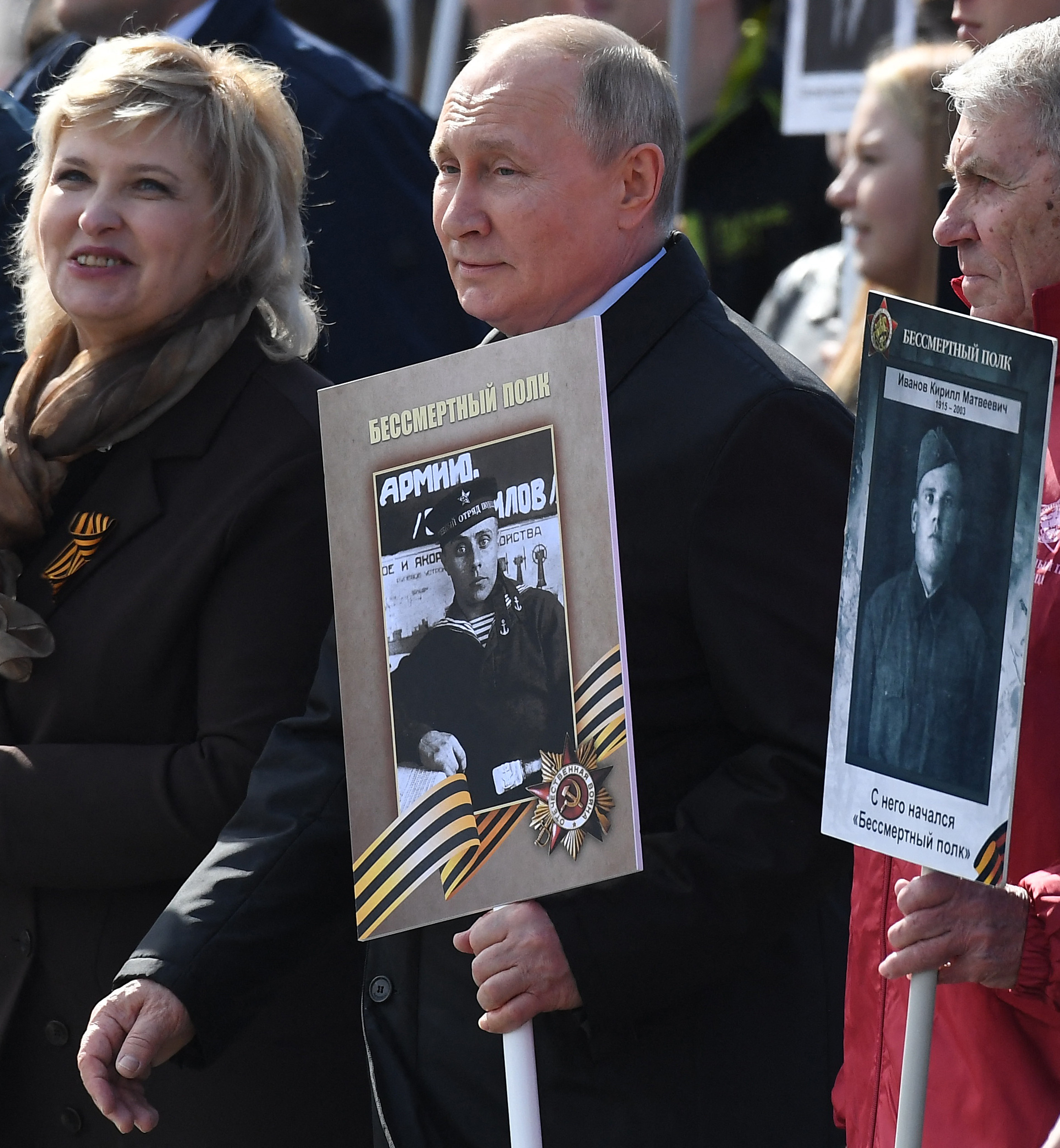 Vladimir Putin, parada