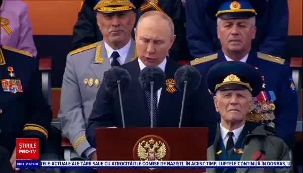 Discursul lui Vladimir Putin de Ziua Victoriei, 9 mai, in Piata Rosie din Moscova