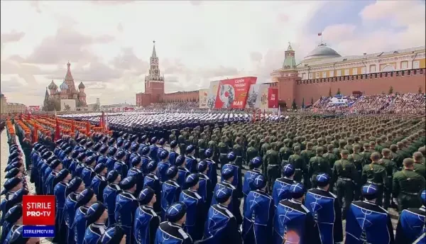 Ziua Victoriei. Vladimir Putin, despre NATO: "O amenințare evidentă" la adresa Rusiei
