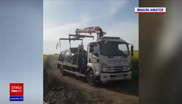 A fost identificată victima crimei urmate de incendiere din Ilfov. Despre cine este vorba