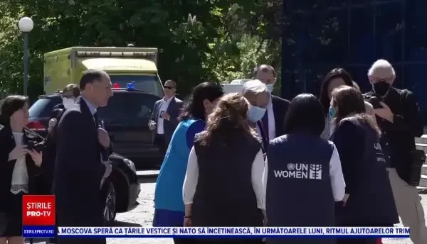 Ministrul german de Externe, îngrozit după vizita din Bucea: „Vezi aici cele mai cumplite urmări ale crimelor războiului”