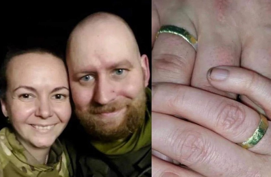 Viața bate filmul. O luptătoare ucraineană s-a căsătorit în oțelăria Azovstal, iar după trei zile a rămas văduvă