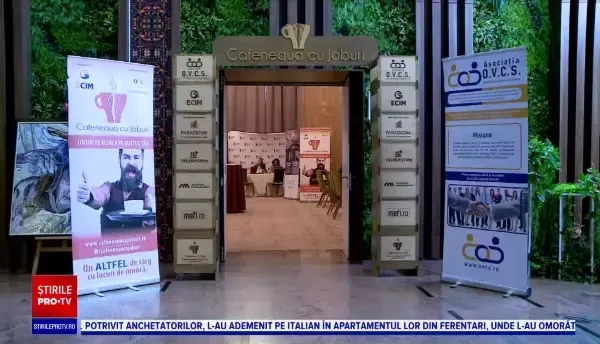 „Cafeneaua cu joburi” își așteaptă candidații, într-un cadru mai puțin formal și rigid
