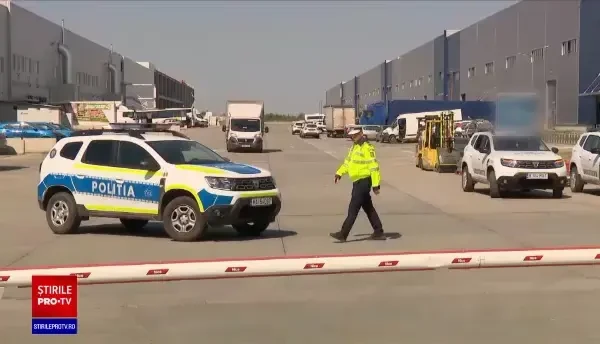 Un bărbat supărat că fusese concediat a luat ostatic un coleg, într-un depozit din Mogoșoaia
