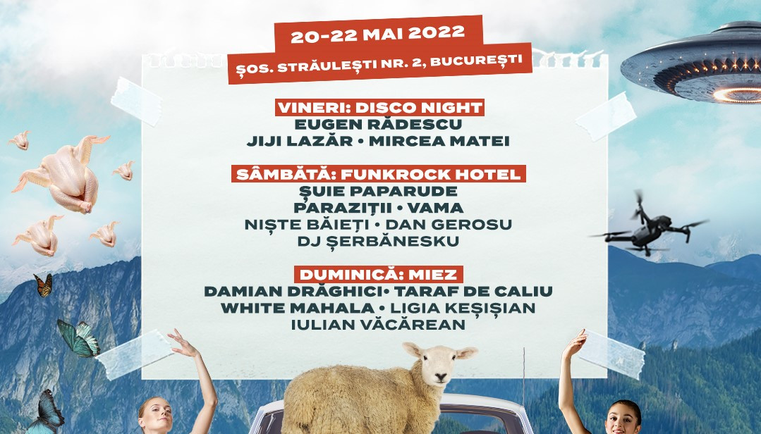 Ce se poate face la Festivalul Miez 2022, unde cântă Șuie Paparude sau Paraziții. Activități și relaxare
