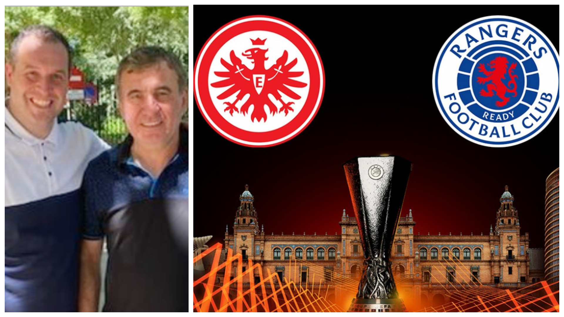 Finala Europa League, Frankfurt - Rangers, ÎN DIRECT pe Pro Arena și VOYO. Gică Hagi, asaltat de scoțieni, în Sevilla