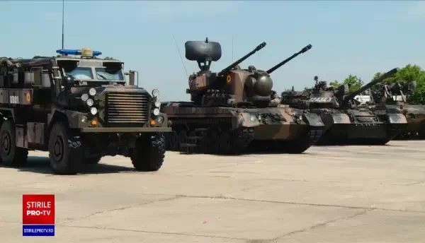 Cea mai mare expoziție de tehnică militară din Estul Europei, la București. Peste 400 de producători își prezintă arsenalul