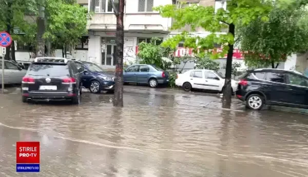 Șoseaua Colentina a fost inundată