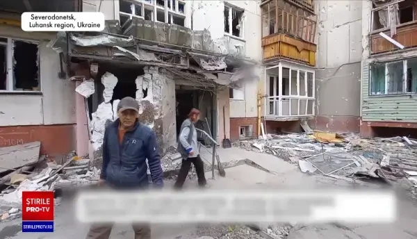 Bombardamentele continuă în Ucraina. Forţele ruseşti au atacat peste 40 de localităţi în regiunile Doneţk şi Luhansk