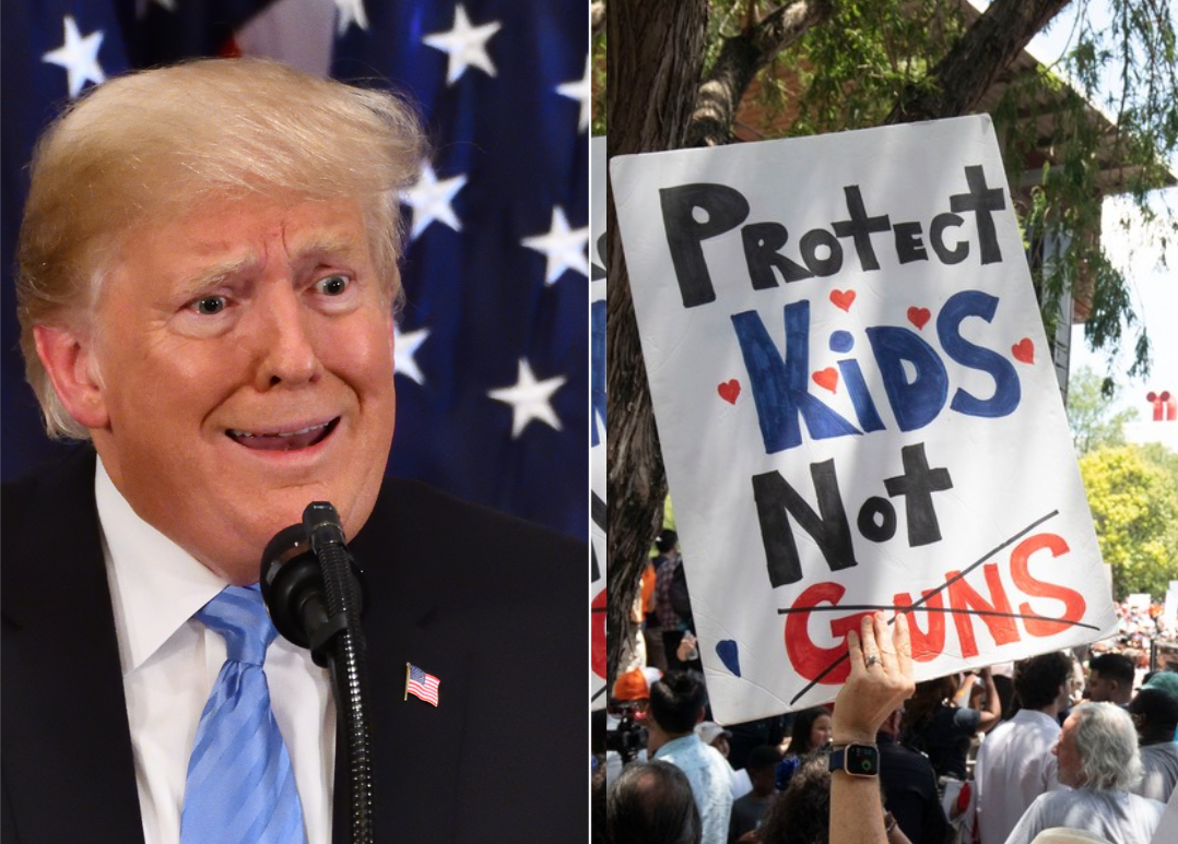 Donald Trump justifică înarmarea populaţiei în faţa „răului”, după masacrul din Texas