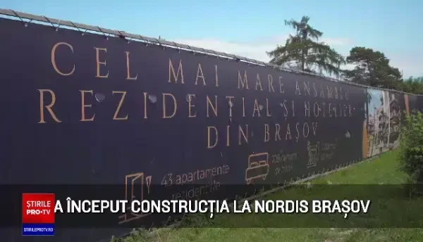 (P) A început construcția la ansamblul hotelier și rezidențial Nordis Brașov