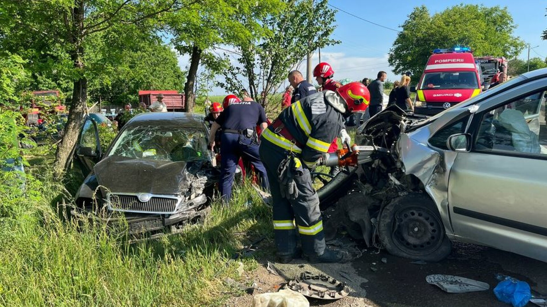 accident, copii, Botosani