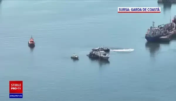 O ambarcațiune suspectă plină cu migranți, reperata între Costinești și Eforie. Pasagerii au fost salvați