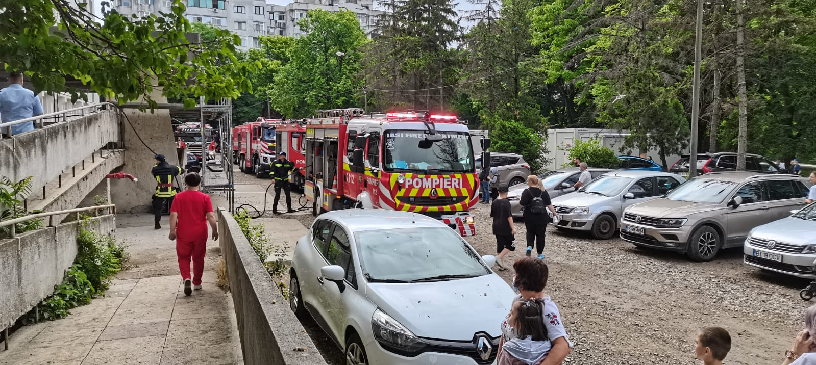 Momente de panică la Spitalul de Copii „Sfânta Maria” din Iași. Cadre medicale și pacienți, evacuați de urgență