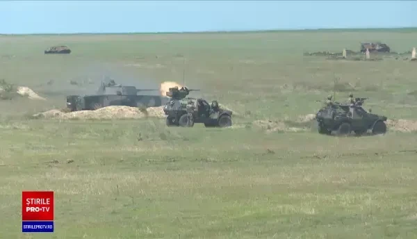Exercițiul militar de amploare în județul Galați. Participă peste 1.800 de soldați români și străini