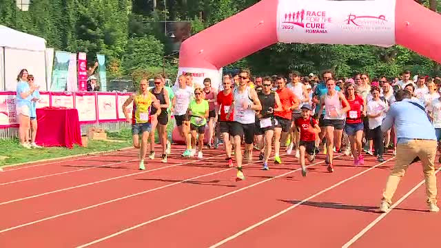 „Race for the Cure”, cea mai mare cursă caritabilă, a adunat la linia de start sute de oameni