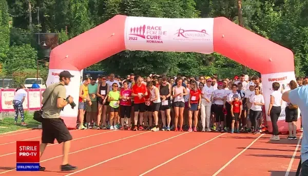 „Race for the Cure”, cea mai mare cursă caritabilă, a adunat la linia de start sute de oameni