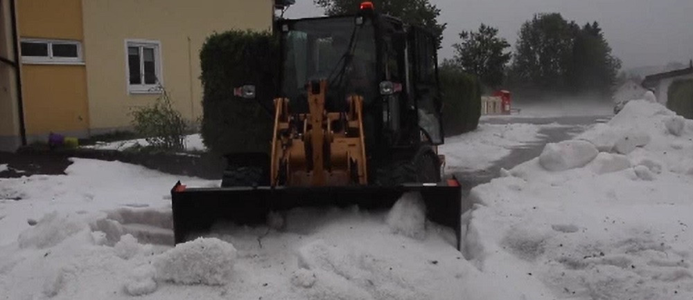 Vremea face ravagii în mai multe țări din Europa. Strat de grindină de jumătate de metru în sudul Germaniei