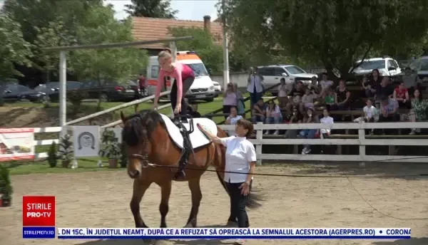 Peste 130 de copii și-au testat abilitățile într-un concurs de echitație, în județul Alba
