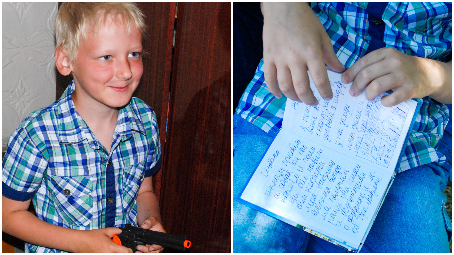 Ororile războiului din Ucraina, văzute prin ochii unui copil de 8 ani: „Am o rană pe spate, pielea este smulsă”