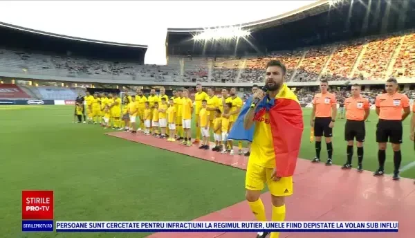Adrian Mutu a marcat la meciul său de retragere. România - World Stars s-a terminat 3-3