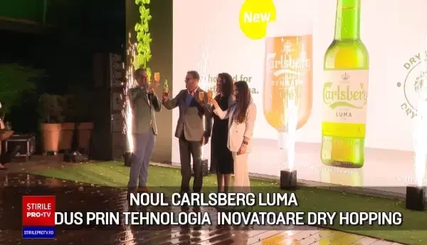 (P) Producătorul Tuborg România lansează pe piața locală berea Carlsberg LUMA