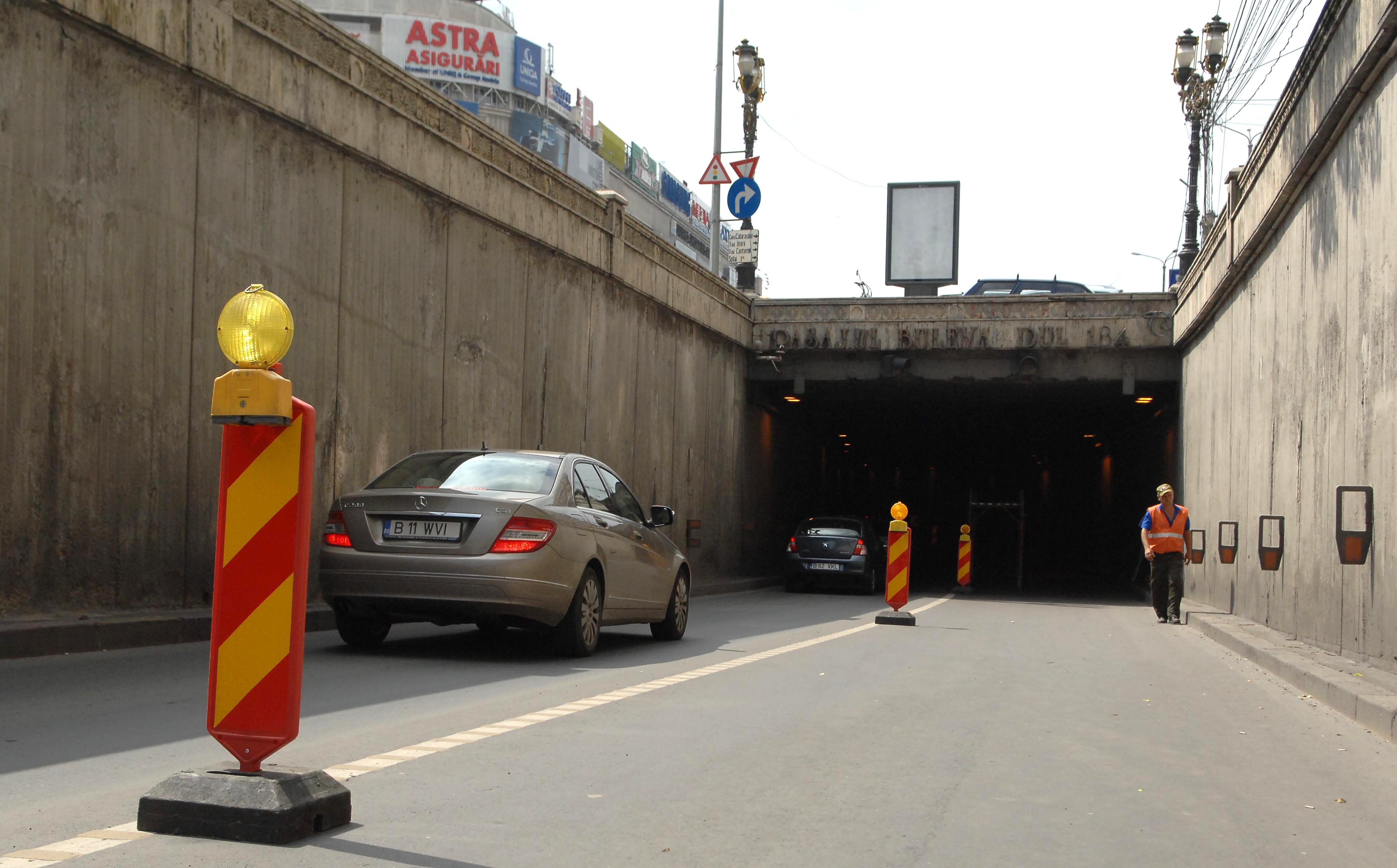 Pasajul Unirii se închide începând de duminică. Lucrările de consolidare vor dura două luni