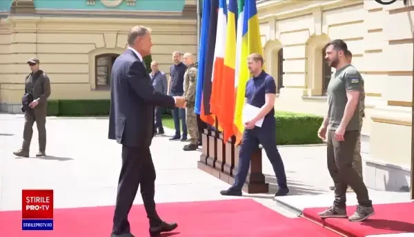 Klaus Iohannis în Ucraina, filmul zilei. ”Nu sunt cuvinte pentru a putea descrie tragedia umană”