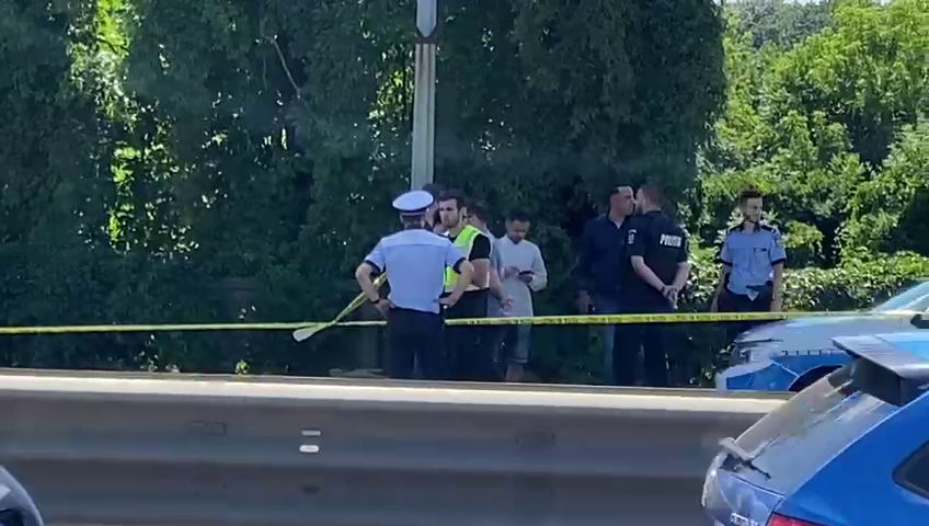 Urmărire cu focuri de armă în București. Șoferul a încălcat ordinul de protecție și și-a agresat unchiul cu un cuțit