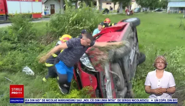 Accident produs de un șofer turc, care conducea o limuzină, între Târgovişte şi Ploieşti. Bărbatul și-a recunoscut vina
