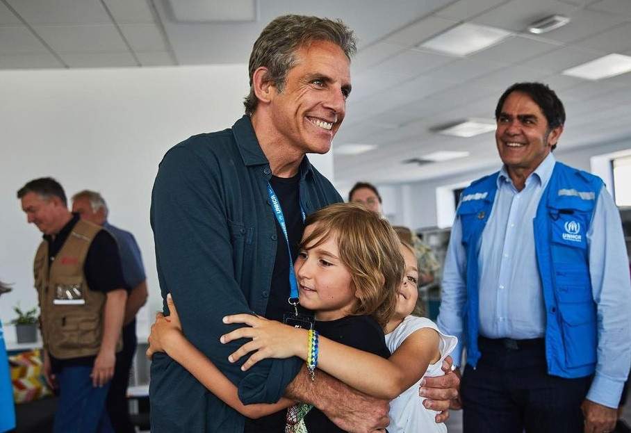 Actorul Ben Stiller se află în Ucraina pentru a cunoaște oamenii „afectați de război”. „Sunt aici să învăț”