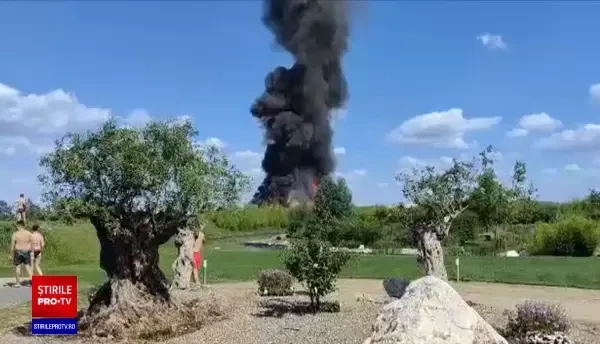 Incendiul de la Therme București nu a fost stins nici până acum. Ultimele informații de la fața locului