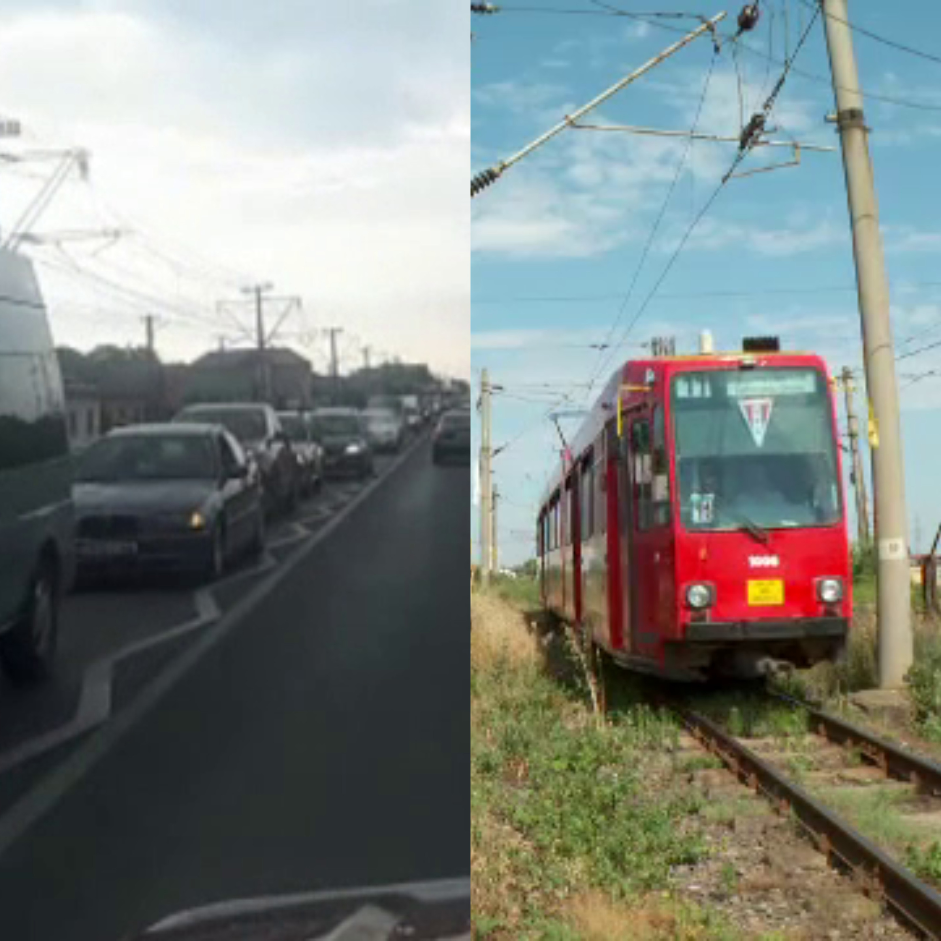 Cozi uriașe de mașini cauzate de un tren care nu a mai venit. Explicația CFR