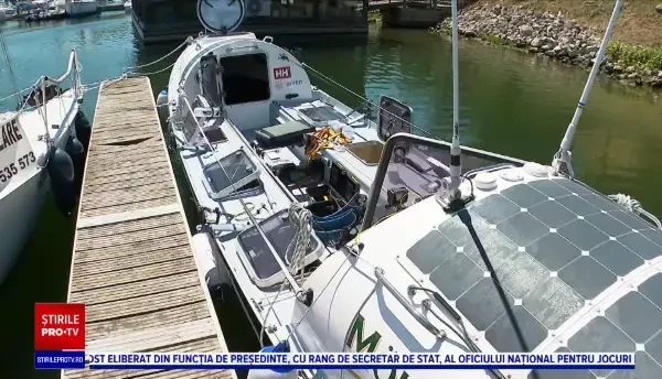 Un român și trei britanici, tentativă de record mondial: vor să traverseze Marea Neagră în opt zile, într-o barcă cu vâsle