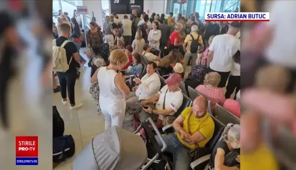 Aeroporturile din toată lumea au fost luate cu asalt de oameni. Cursele au întârzieri şi de câteva ore