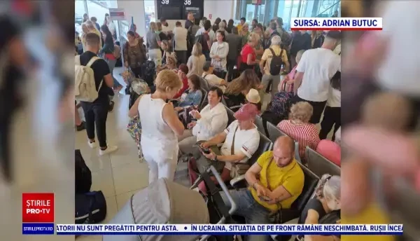 Aeroporturile din toată lumea au fost luate cu asalt de oameni. Cursele au întârzieri şi de câteva ore