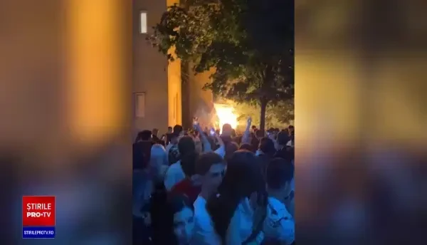 Incendiu la un club din centrul Timișoarei. Zeci de tineri au fost evacuați