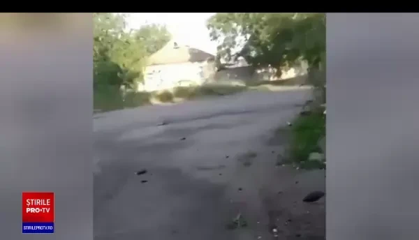 Lupte intense se dau în jurul uzinei Azot. Reporterii unei televiziuni din China au ajuns în prima linie