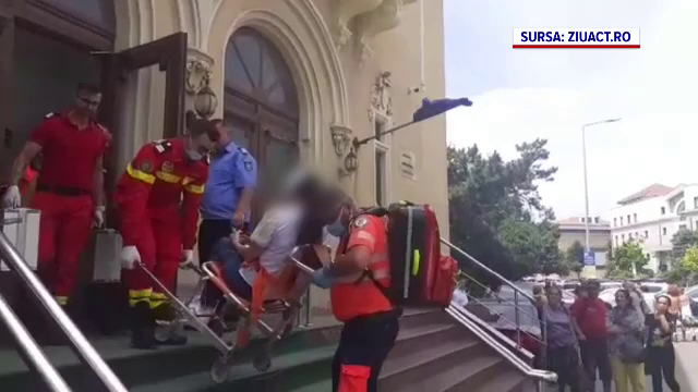 Un bărbat și-a atacat fosta parteneră într-o sală de judecată, la procesul de custodie